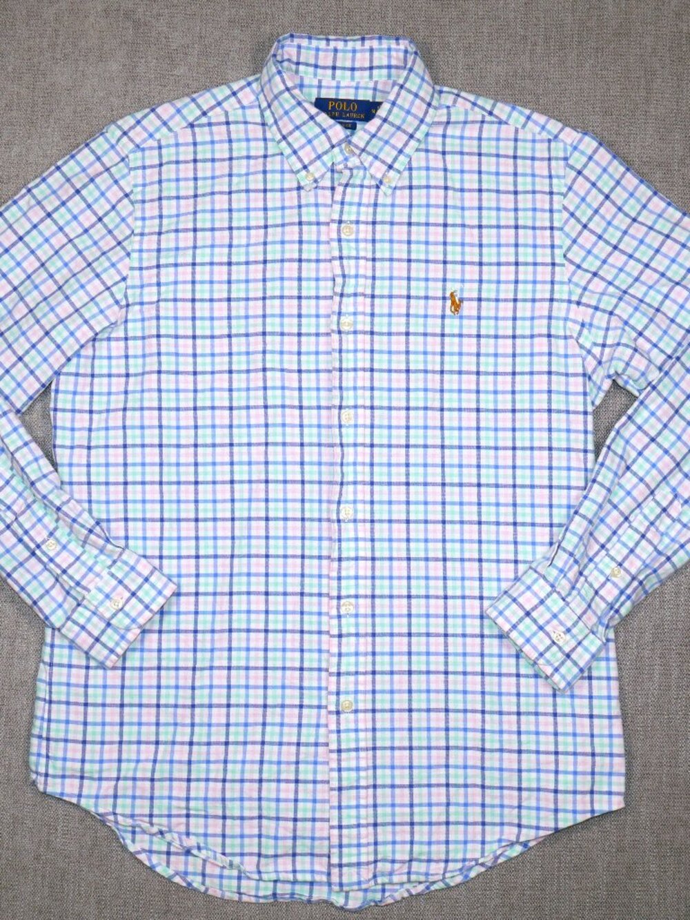 Polo Ralph Lauren Classic Fit Button Down Shirt for Men's, Size M.